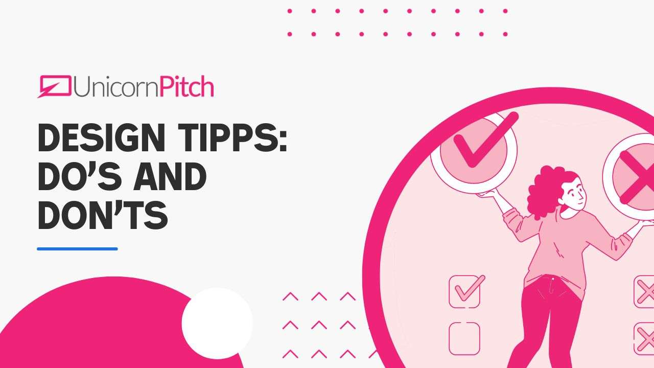 - Design Tipps: Do's and Don'ts